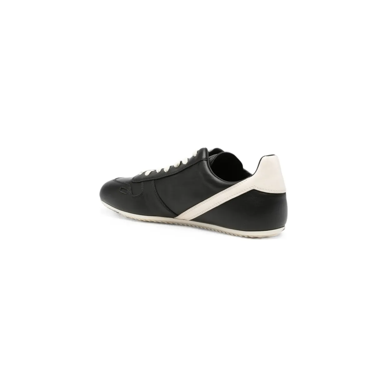 Rick Owens Lace-up Fastening Leather “Black” (RU02F4889 LCO 911) (2)