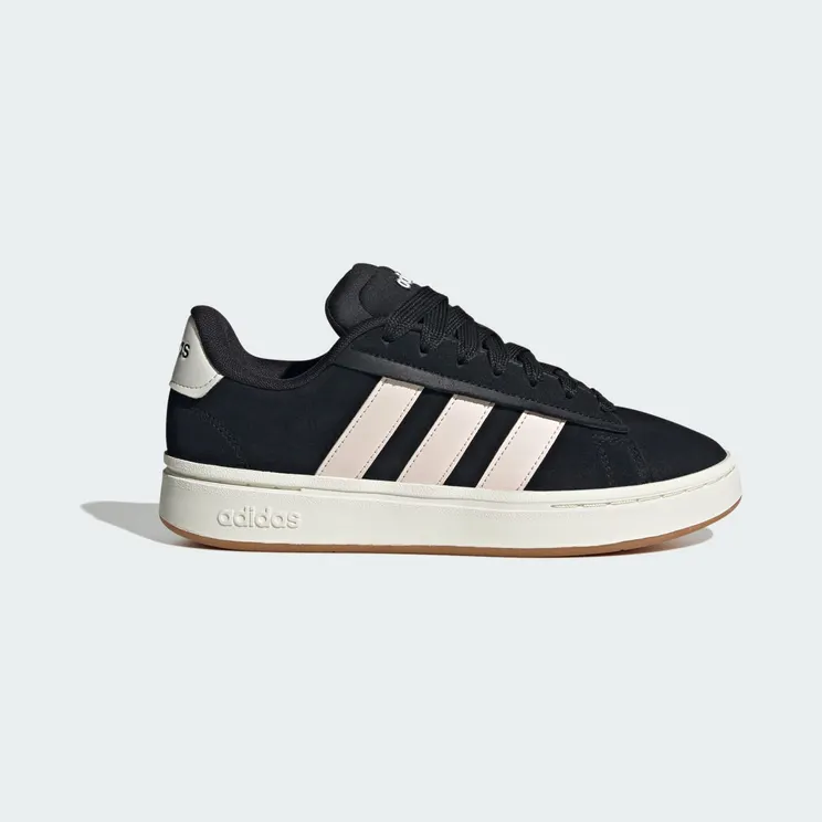 adidas Grand Court Alpha “Core Black / Wonder Quartz / Gum” (JQ3000)