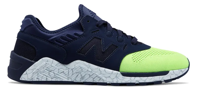 New Balance 009 Navy Lime Navy/Lime (ML009DME)