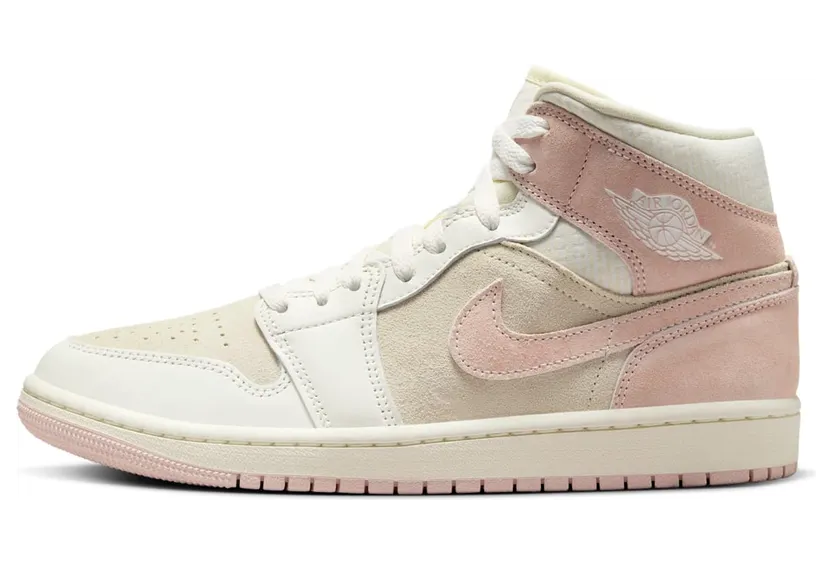 Air Jordan 1 Mid SE “Coconut Milk / Sail / Legend Pink” (FQ1926-161)