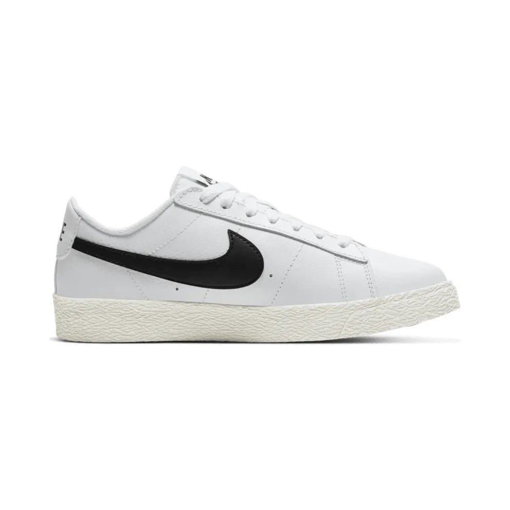 Nike Blazer Low White Black (GS) White/Sail/Gum Light Brown (CZ7106-101)