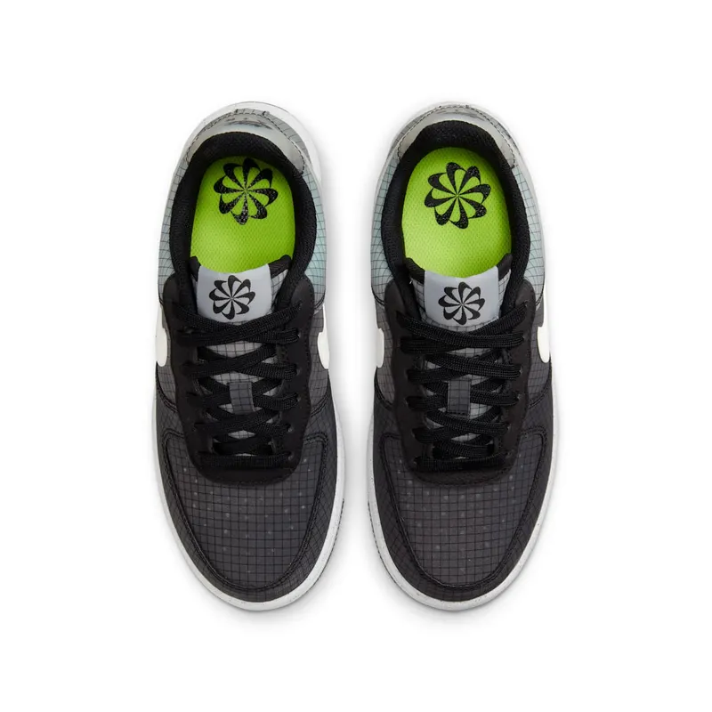 Nike Air Force 1 Crater Older Kids’ Black 50% Sustainable Materials (DC9326-001)