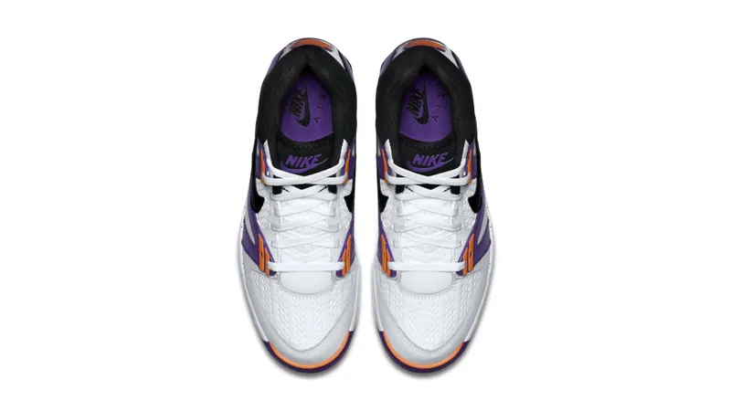 Nike Air Tech Challenge III OG Purple (2015) White/Black-Voltage Purple-Bright Mandarin (749957-102)