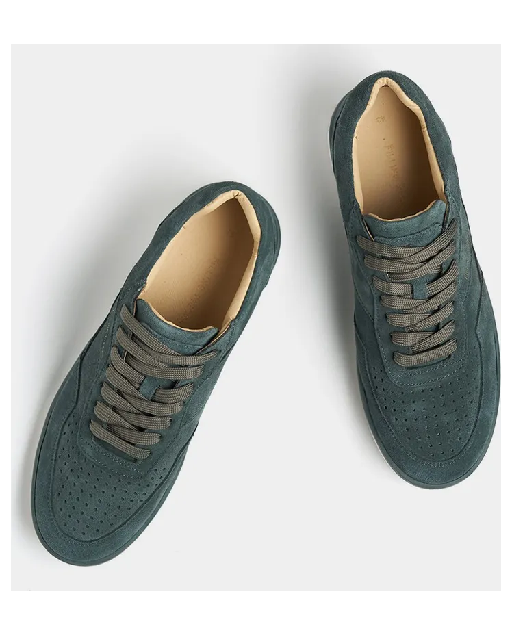FILLING PIECES Ace Suede Dark Green (70022791910) (4)