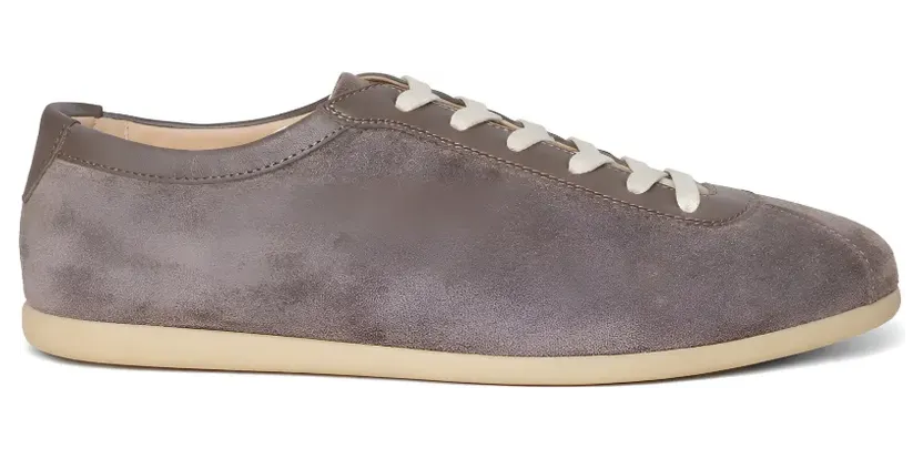 Brunello Cucinelli Sneakers mit Schnürung – Grau (MZUSIGD331TZSILC2637)