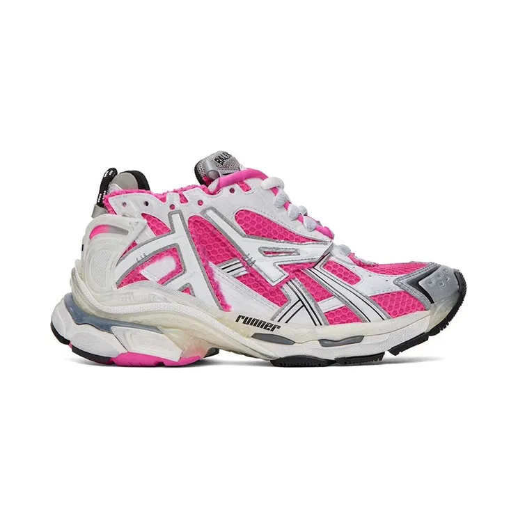 Balenciaga Runner White Fluo Pink (677402 W3RBN 9155)
