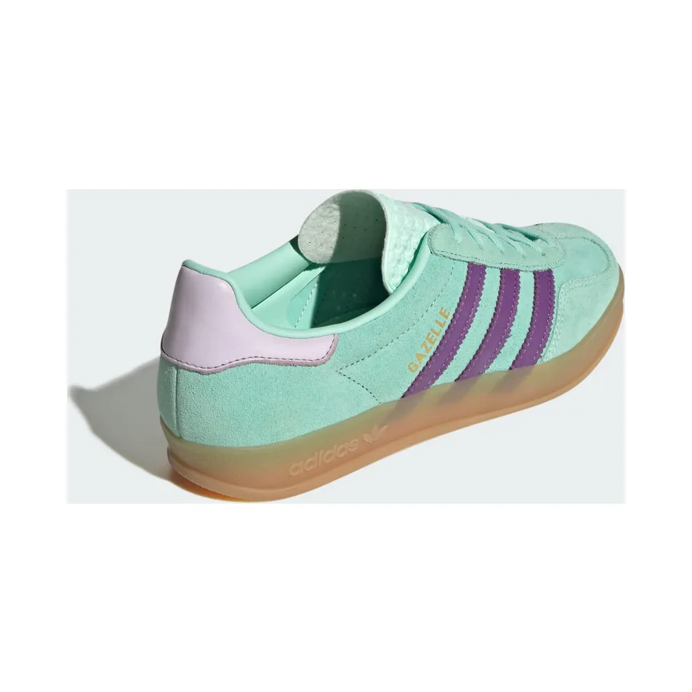 Adidas Gazelle Indoor Clear Mint / Active Purple / Ice Lavender (JQ0192)
