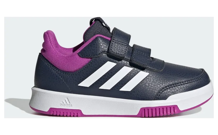 Adidas Tensaur met Klittenband Shadow Navy / Cloud White / Flash Pink (JH9541)