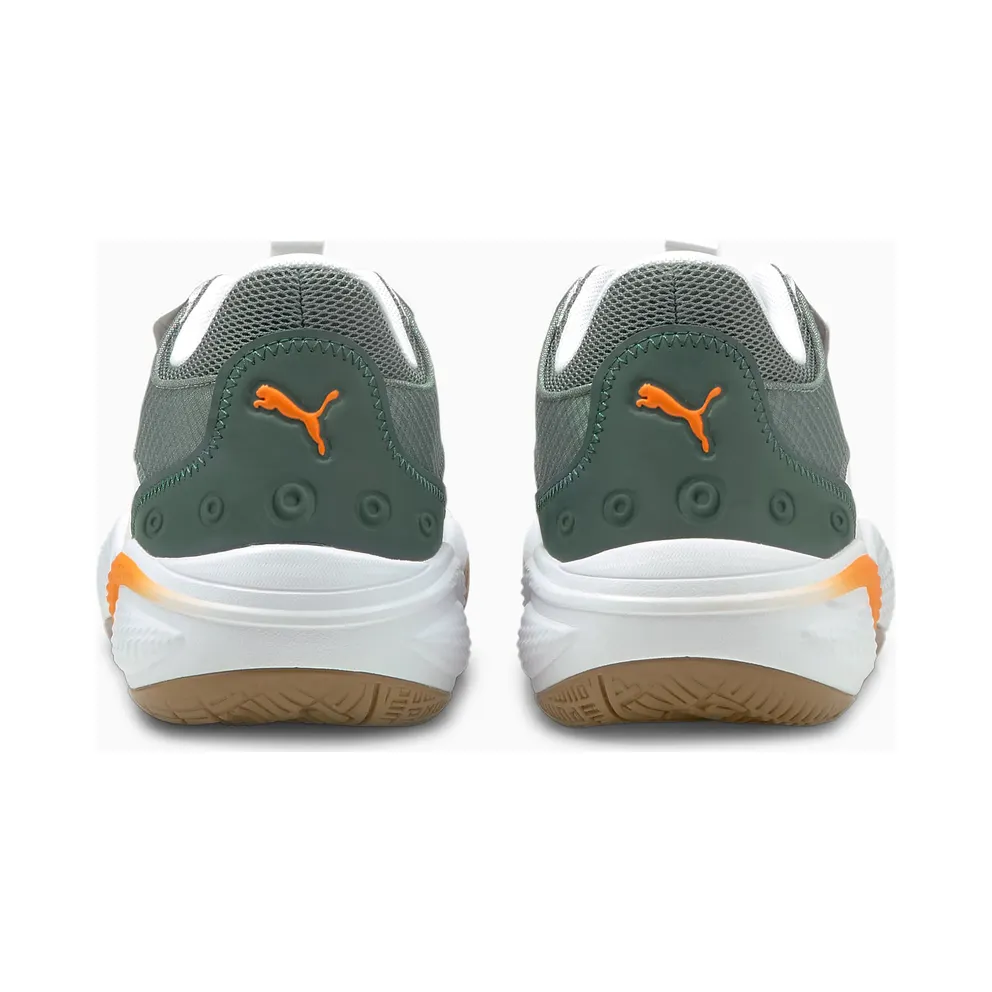 Women’s PUMA Court Rider Pop White/Vibrant Orange (376107-02)