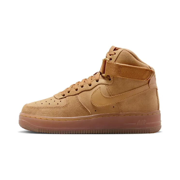 Nike Air Force 1 High LV8 3 GS “Wheat / Gum Light Brown” (CK0262-700)