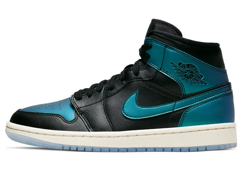 Air Jordan Nike AJ I 1 Mid ‘Iridescent’ (2019) (BQ6472-009)