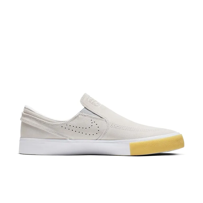 Nike SB Zoom Stefan Janoski Slip RM SE White White Vast Grey Gum Yellow White (CD6613-100)