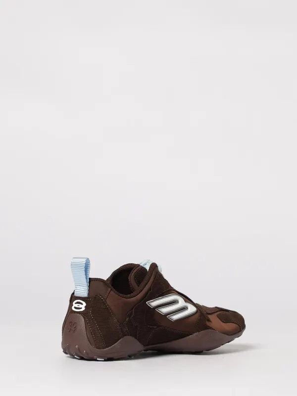 Balenciaga Monday Ultra Corduroy And Canvas Sneakers Brown (853508WMNDI2994) (2)