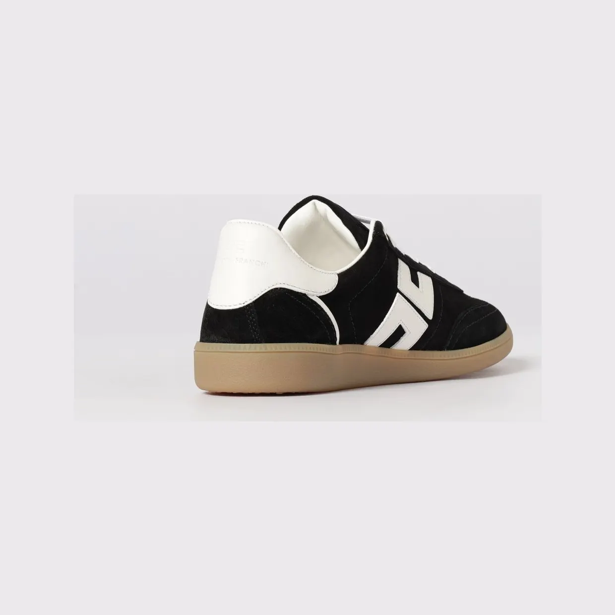 Elisabetta Franchi Suede Sneakers Black (SA61G61E2314) (2)