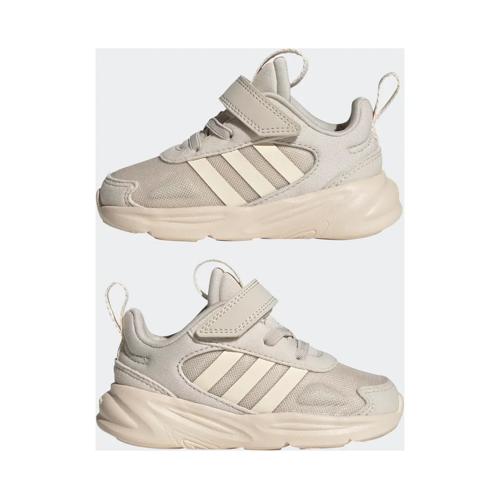 Adidas Ozelle Running Lifestyle Elastic Lace with Top Strap Aluminium / Wonder White / Grey One (GW1554)