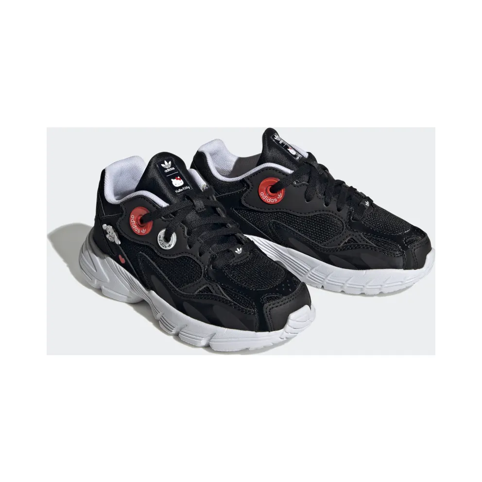 Adidas Astir Core Black / Cloud White / Vivid Red (HQ1558)