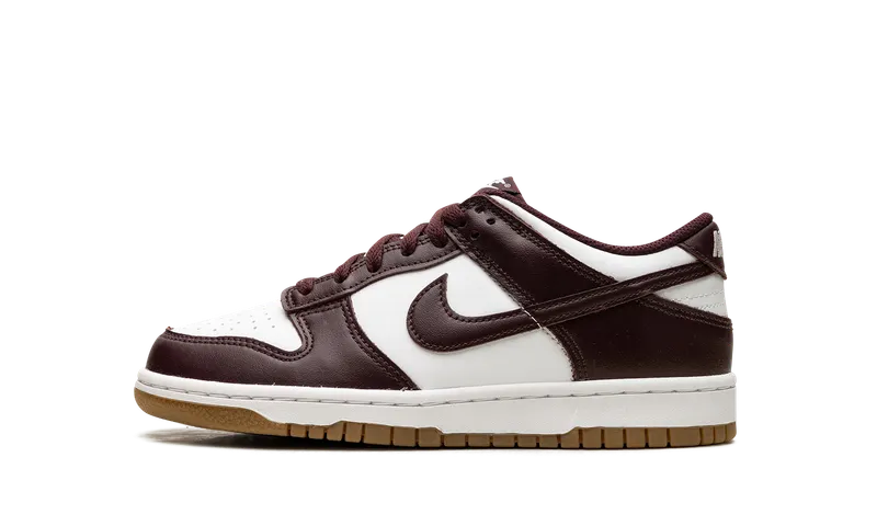 Nike Dunk Low “Burgundy Crush Gum” (HJ9282-100)