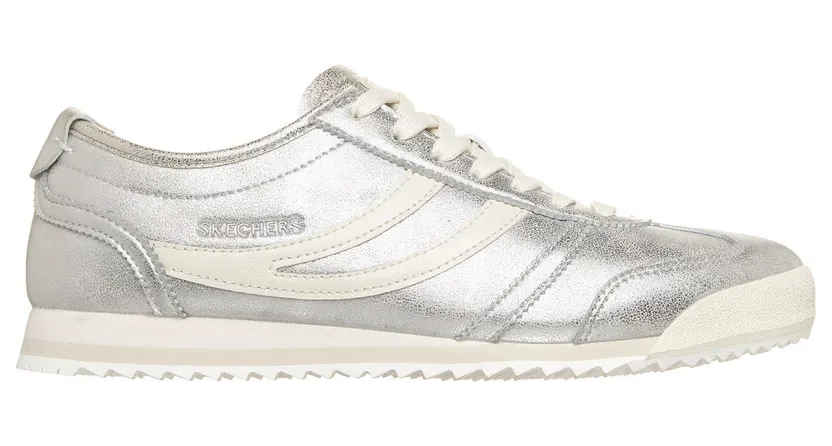 Skechers Topnotch “Shimmer Chic Sneaker Silver” (185501SIL)