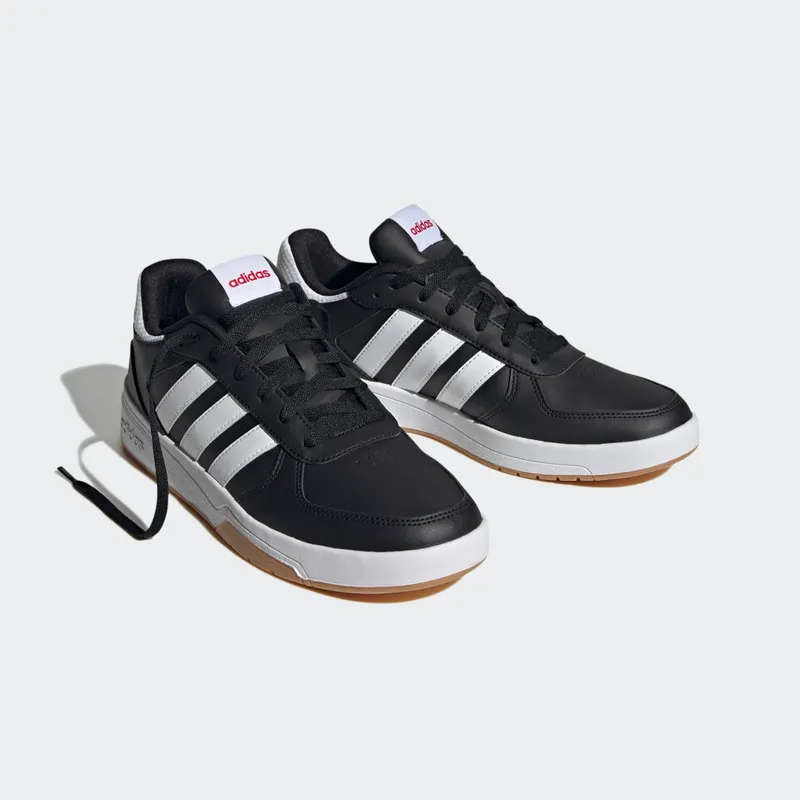 Adidas CourtBeat Court Lifestyle Core Black / Cloud White / Better Scarlet (HQ1763)