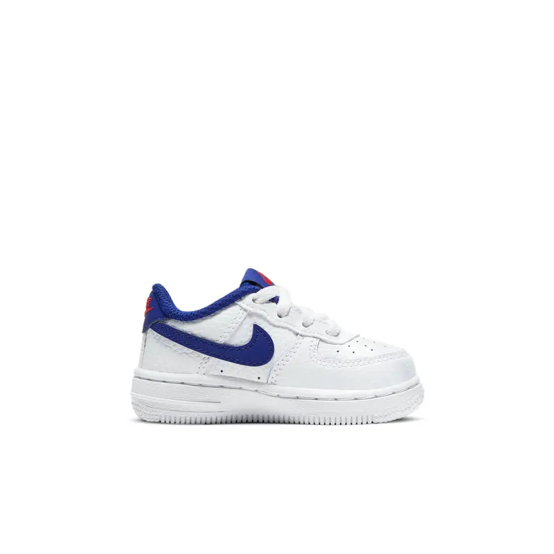Nike Air Force 1 Low White Deep Royal Blue University Red (CZ1691-101)
