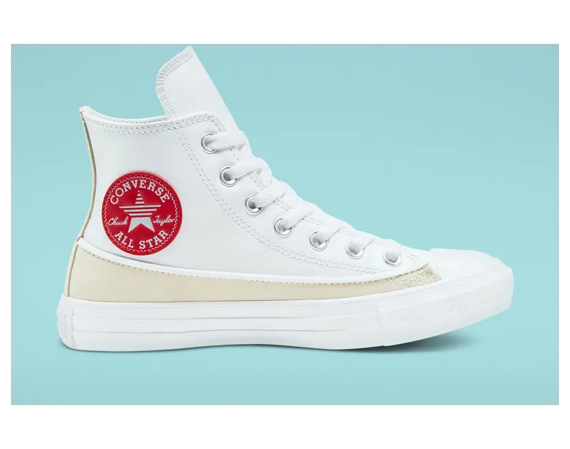 Converse Rivals Chuck Taylor All Star High Top White/university Red/egret (168898C)