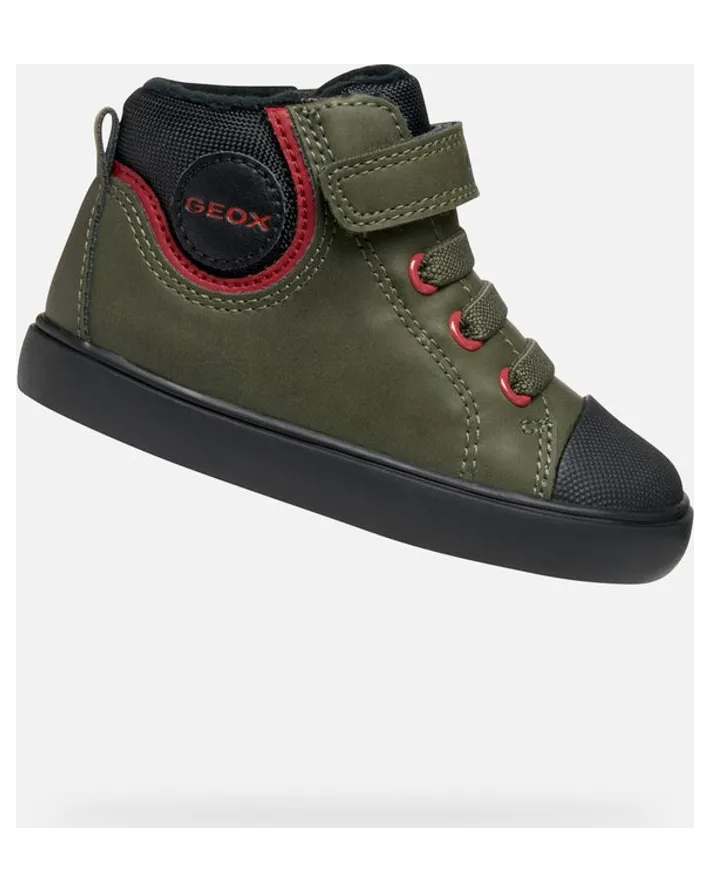 Geox sneaker Donkergroen/Zwart (B461NC0MEFUC0450)