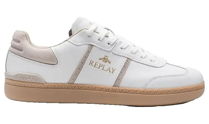 Replay sneaker Lichtbruin / Wit (RSD70009L-0061)