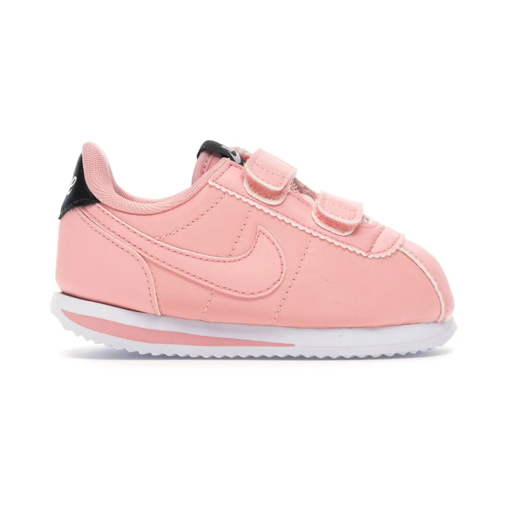 Nike Cortez Basic Valentines Day 2019 Bleached Coral (TD) Bleached Coral/Bleached Coral-Black-White (BQ7100-600)
