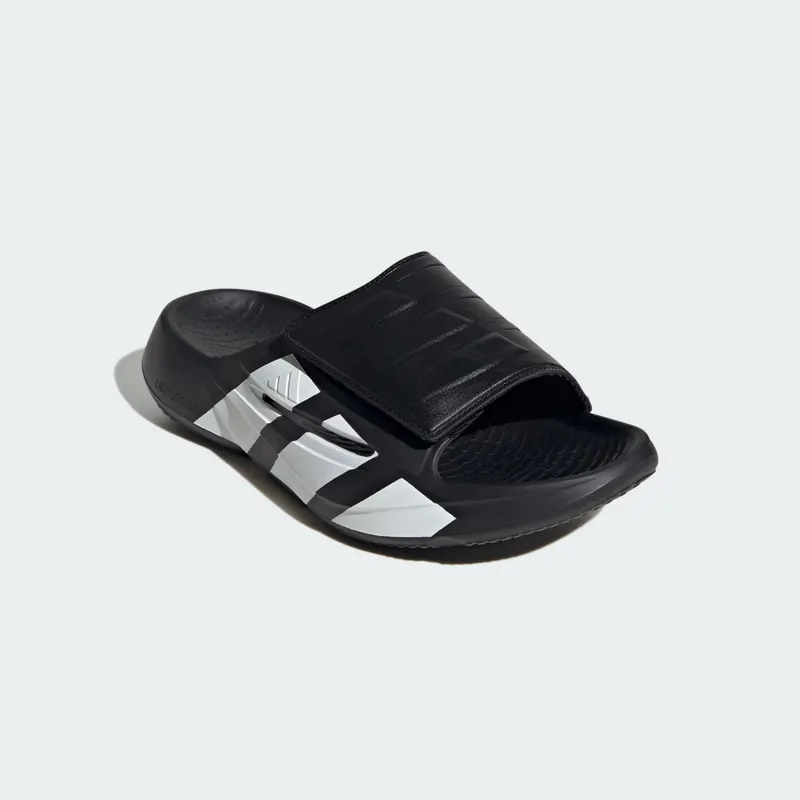 adidas Lightblaze Slides Black White (JR1253)