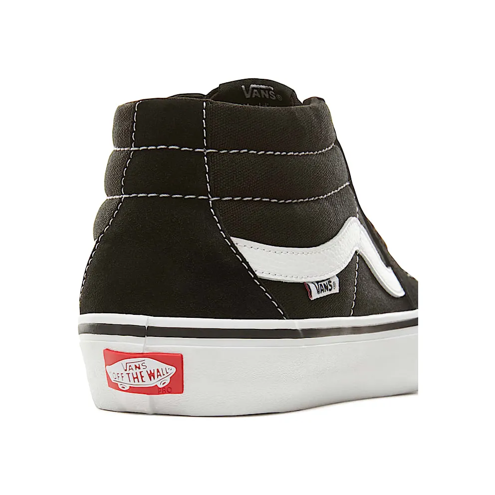 Vans Sk8-Mid Pro ‘Black White’ Black/White (VN0A347UY28)