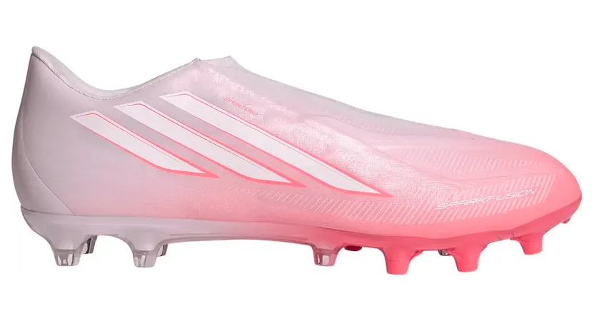 Adidas F50 Sparkfusion League Laceless FG/AG Damen Nockenschuhe, rosa, Größe 40 ⅔ (IH4633)