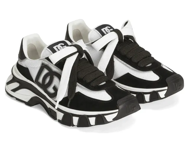 Dolce & Gabbana DG Country Road Nylon and Leather “White/Black” (CS2403 A0208 8B926) (2)
