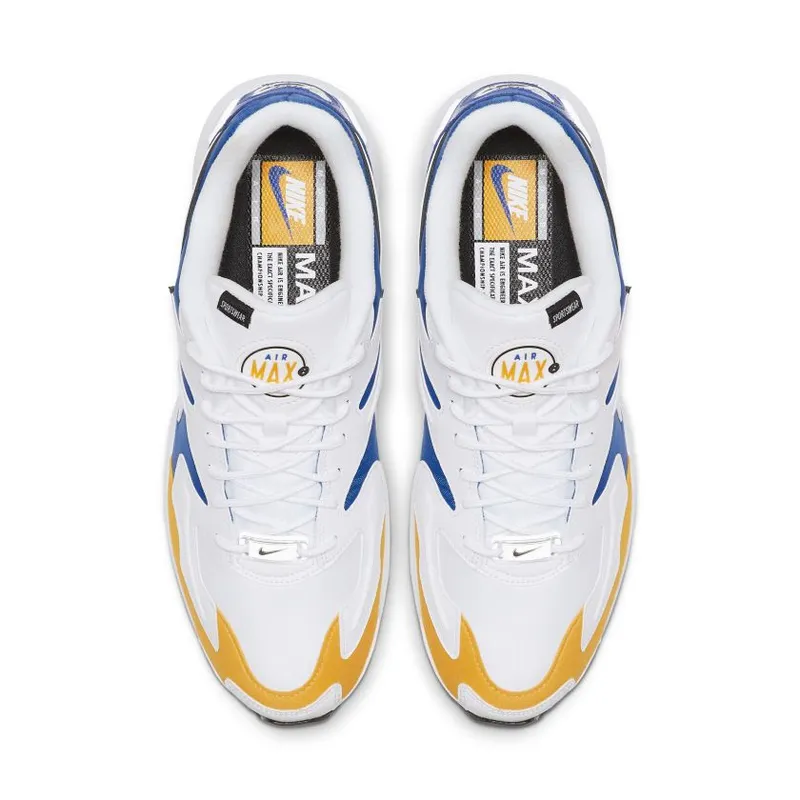 Nike Air Max 2 Light Windbreaker White/University Gold-Game Royal-White (BV0987-102)