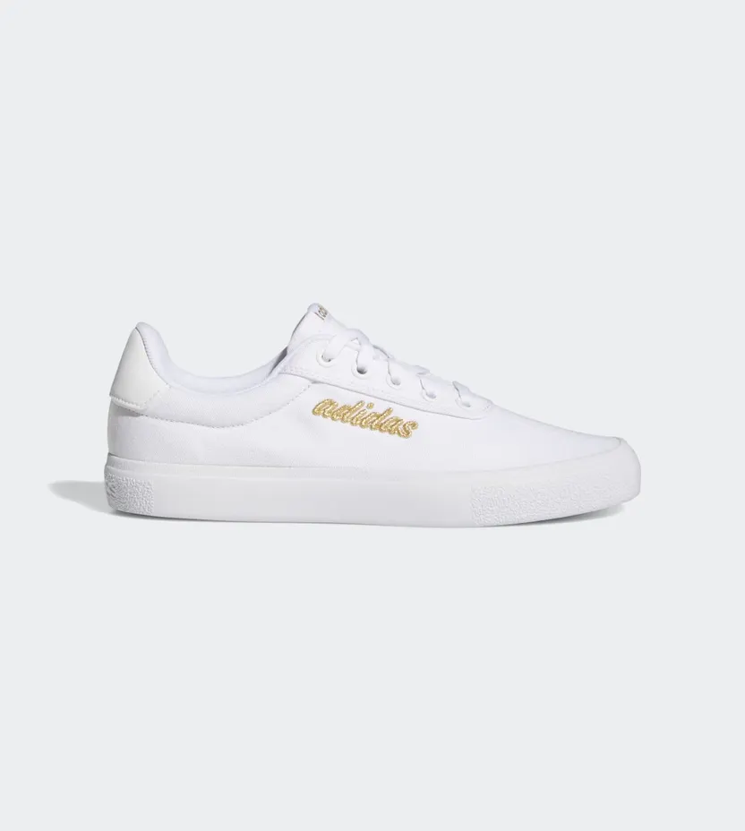 adidas Vulc Raid3r Sustainable Lifestyle Skateboarding Logo Branding Cloud White / Gold Metallic / Cloud White (GY5501)