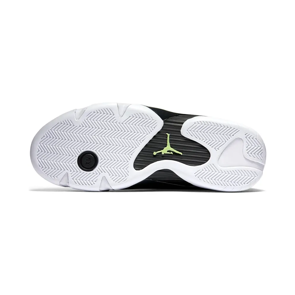 Jordan 14 Retro Indiglo (2016) Black/White-Indiglo (487471-005)