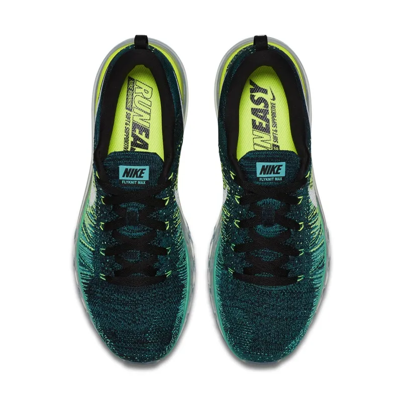 Nike Flyknit Max Black Clear Jade Volt (2015) (620469-013)