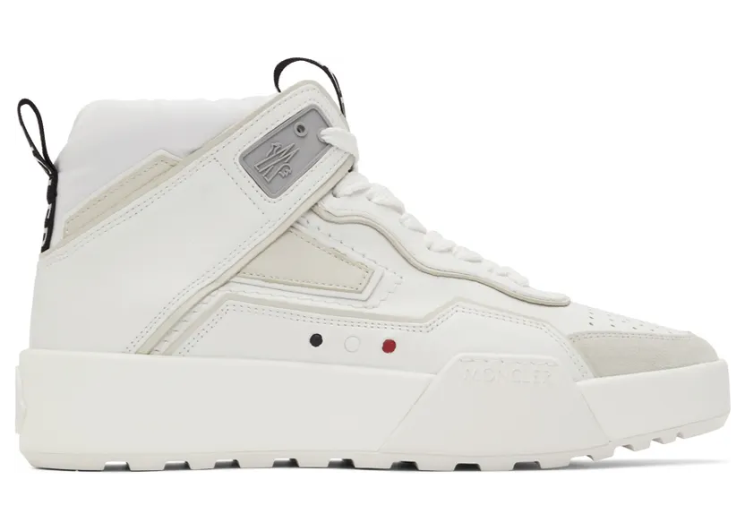 Moncler White Promyx Space High Sneakers (H109A4M0032002SS6)