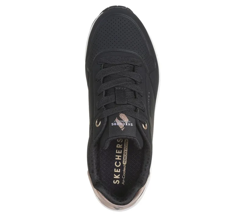 Skechers UNO Gen1 – Shimmer Away Sneaker Black