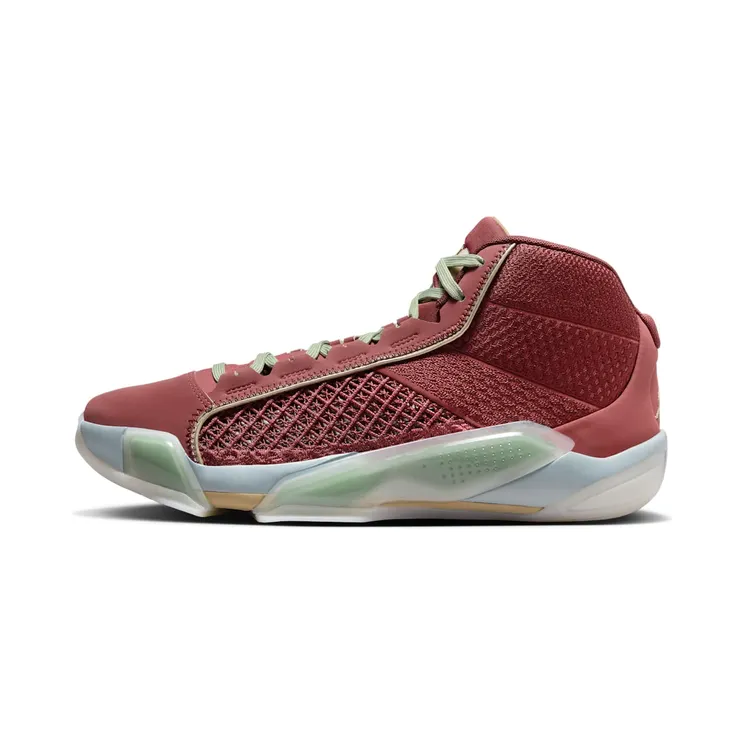 Air Jordan 38 Chinese New Year “Cedar / Light Pumice / Sail / Metallic Gold Grain” (FQ8894-600)