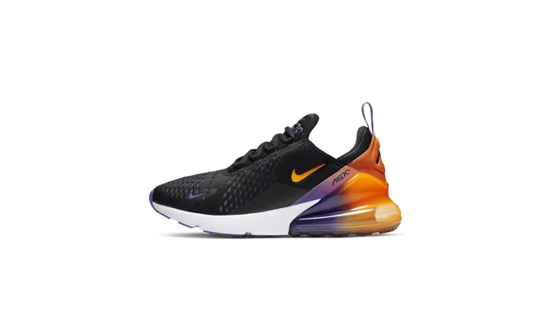 Nike Air Max 270 Black Gradient Black/Orange-Purple (CN7077-081)