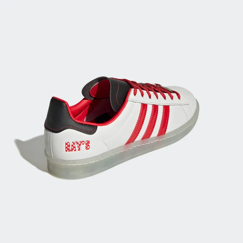 Adidas Campus Howlin' Ray's Chalk White / Vivid Red / Core Black (FZ6566)