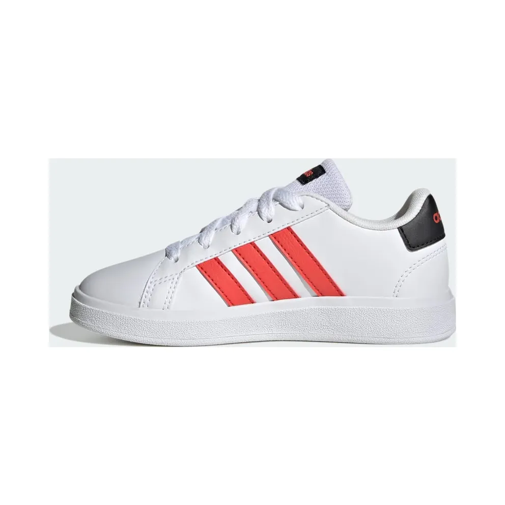 adidas Grand Court Lifestyle Tennis Lace-Up Cloud White / Bright Red / Core Black (IG4828)