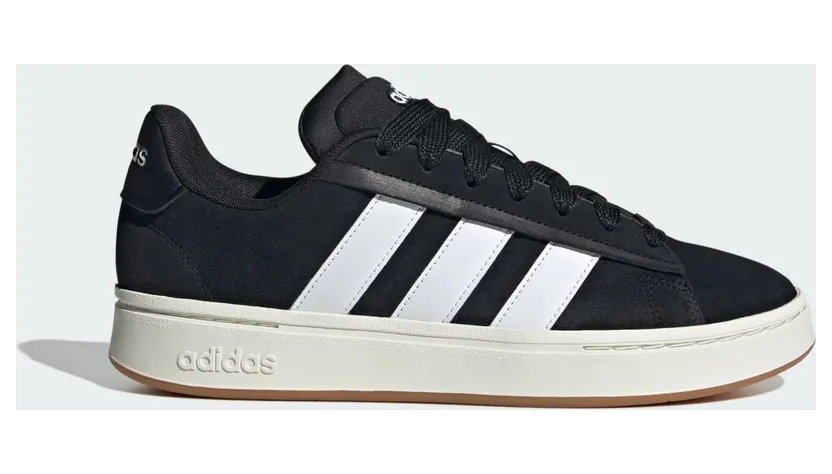 Adidas Grand Court Alpha 00s “Core Black Cloud White Gum” (JR0543)