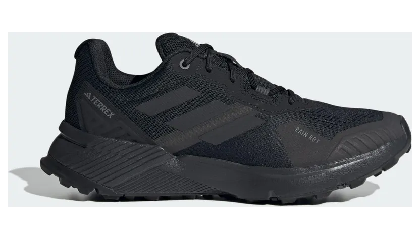 adidas Terrex Soulstride Rain Rdy Trail Running Core Black Carbon Grey Six (IF5015)