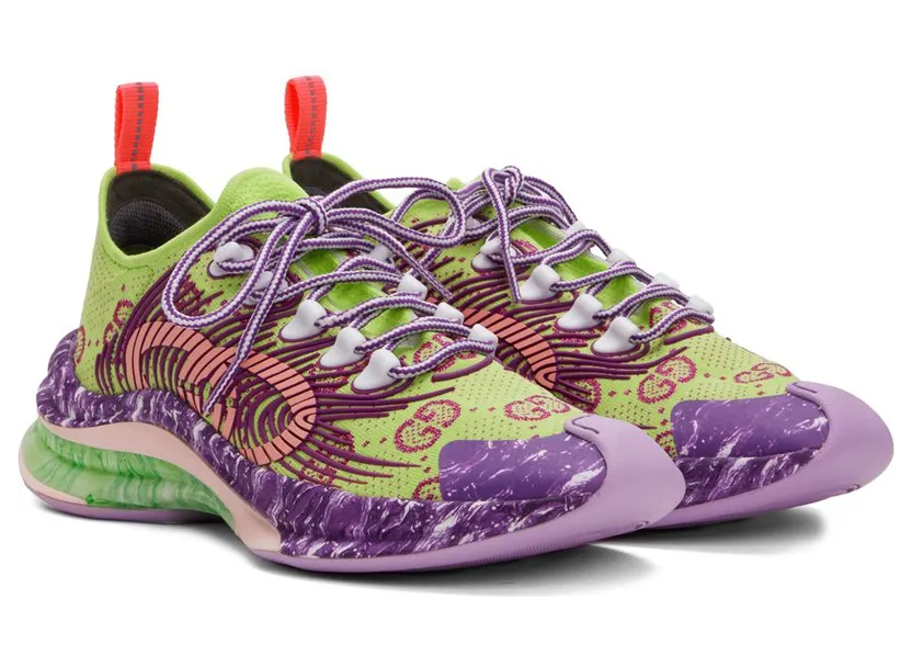 Gucci Green & Purple ‘Gucci Run’ 8390 A.G-F.L-T-S.P-W (700104 USN10) (4)