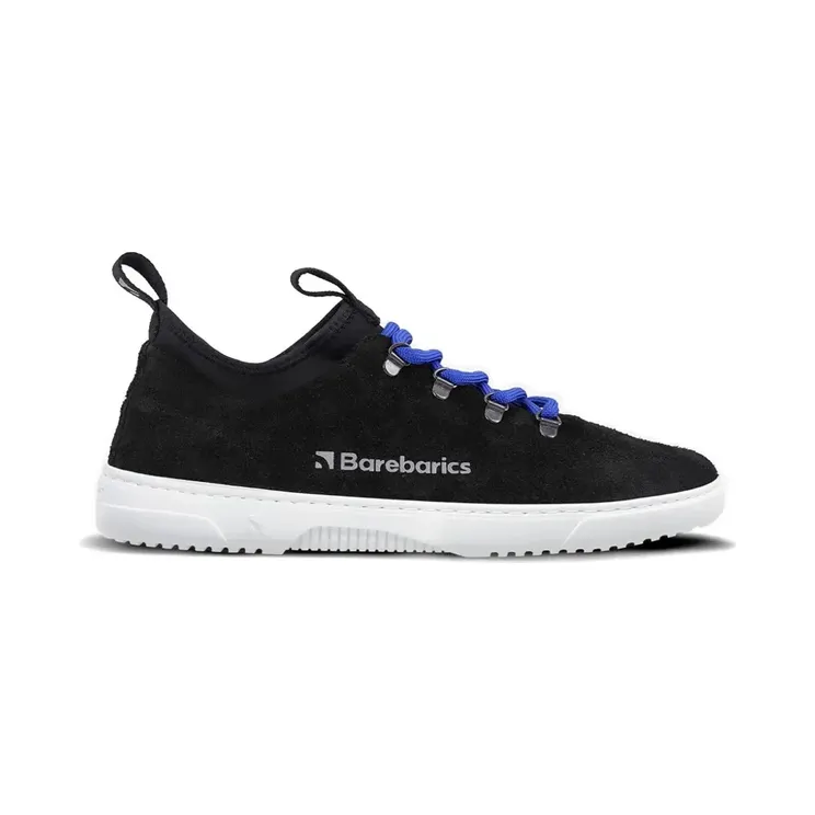 Barebarics aus Wildleder “Black” (V49CHA3UTE)