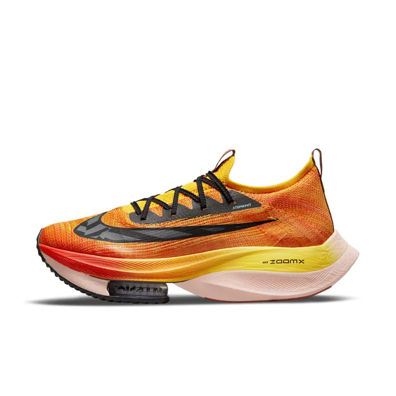 Nike Air Zoom Alphafly NEXT% Flyknit Ekiden Road Racing Yellow (DO2407-728)