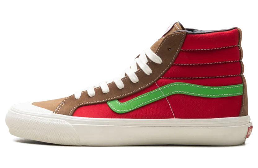 Vans V-OG STYLE 138 LX “Red / Brown / Green” (VN0A45KDTPF)