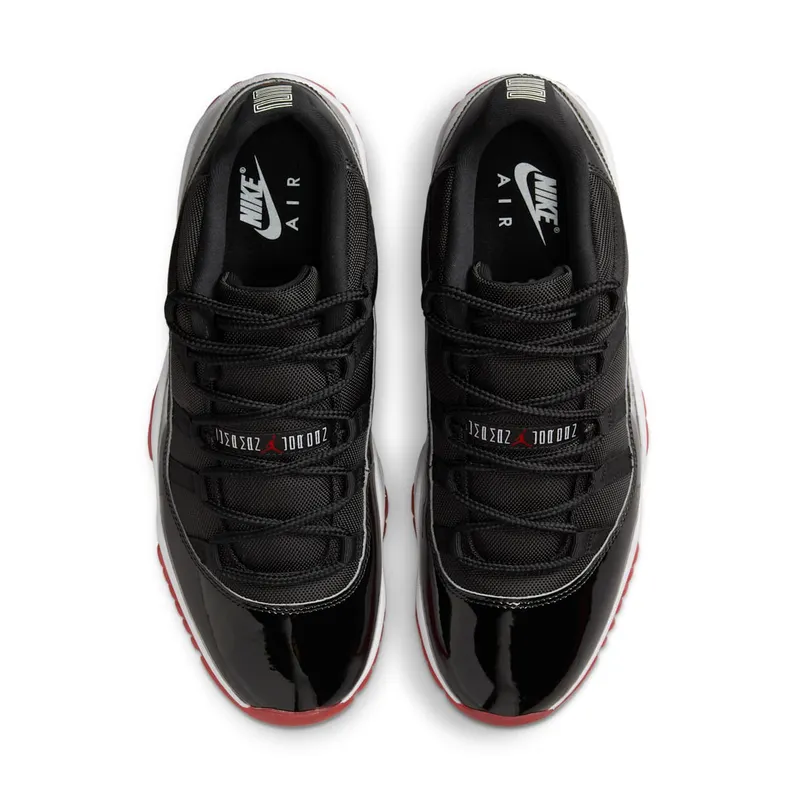 Jordan 11 Retro Low “Bred (2025)” (FV5104-006)