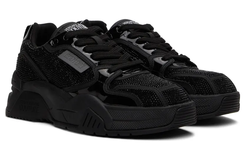 Versace Jeans Couture Black Stargaze Sneakers (E72YA3SF8 EZS272) (4)